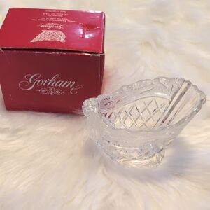 Gorham Crystal Sleigh Bowl